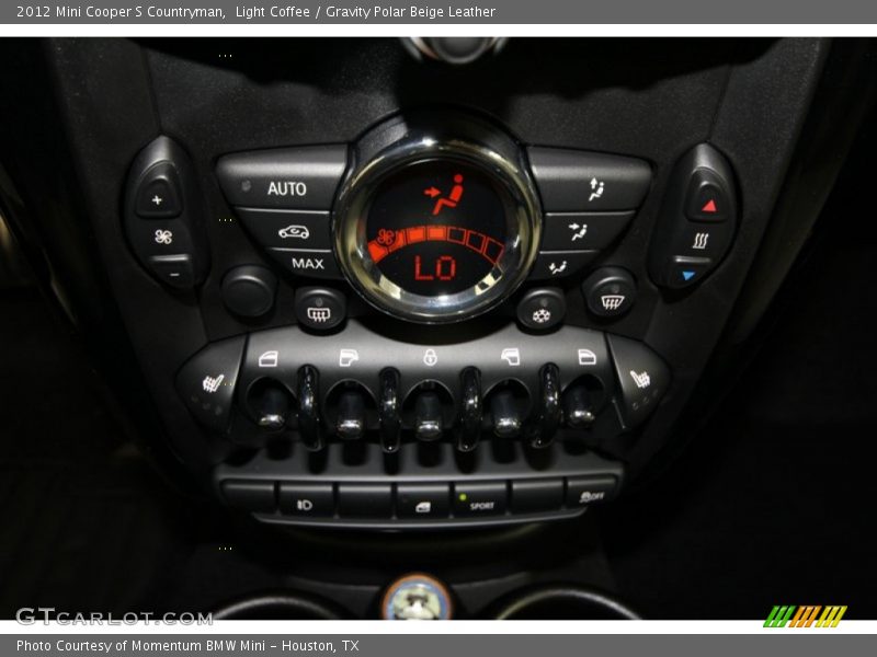 Light Coffee / Gravity Polar Beige Leather 2012 Mini Cooper S Countryman