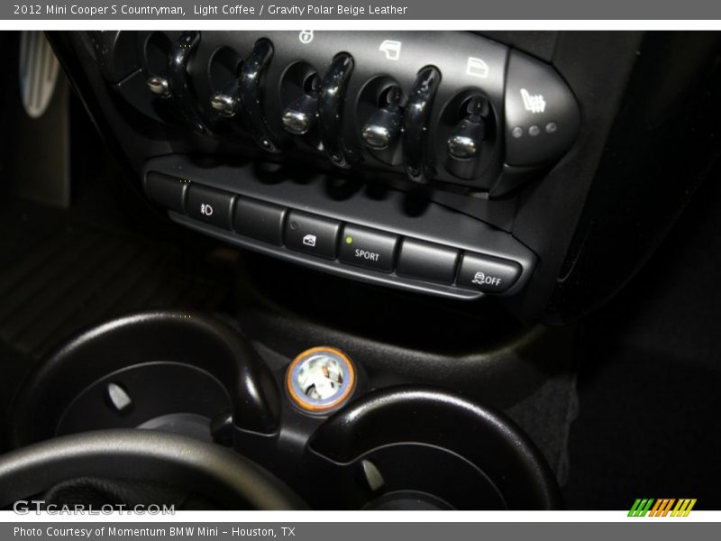Light Coffee / Gravity Polar Beige Leather 2012 Mini Cooper S Countryman