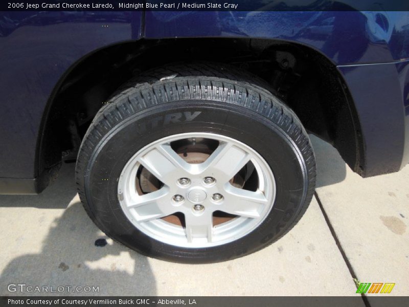 Midnight Blue Pearl / Medium Slate Gray 2006 Jeep Grand Cherokee Laredo