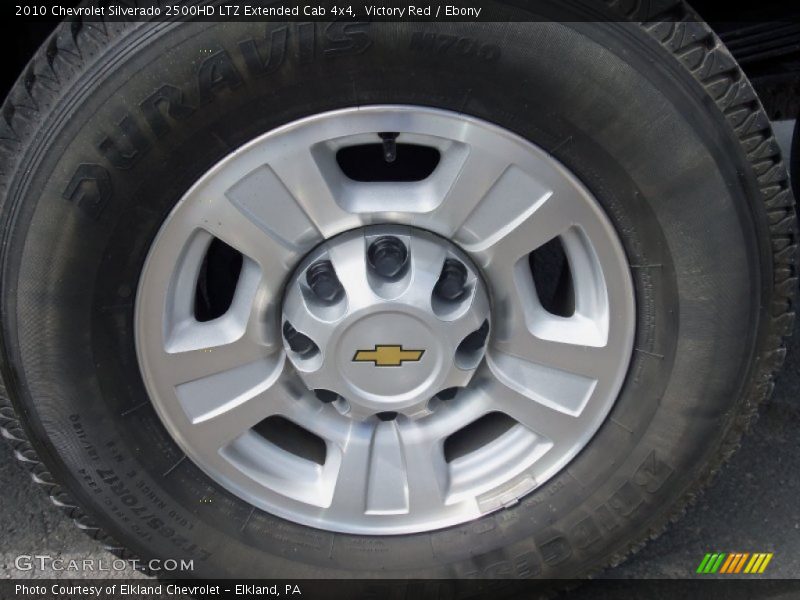  2010 Silverado 2500HD LTZ Extended Cab 4x4 Wheel