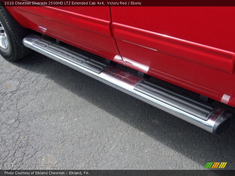 Victory Red / Ebony 2010 Chevrolet Silverado 2500HD LTZ Extended Cab 4x4