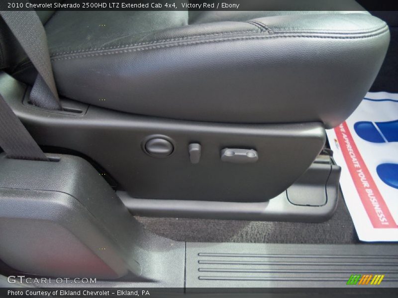 Victory Red / Ebony 2010 Chevrolet Silverado 2500HD LTZ Extended Cab 4x4