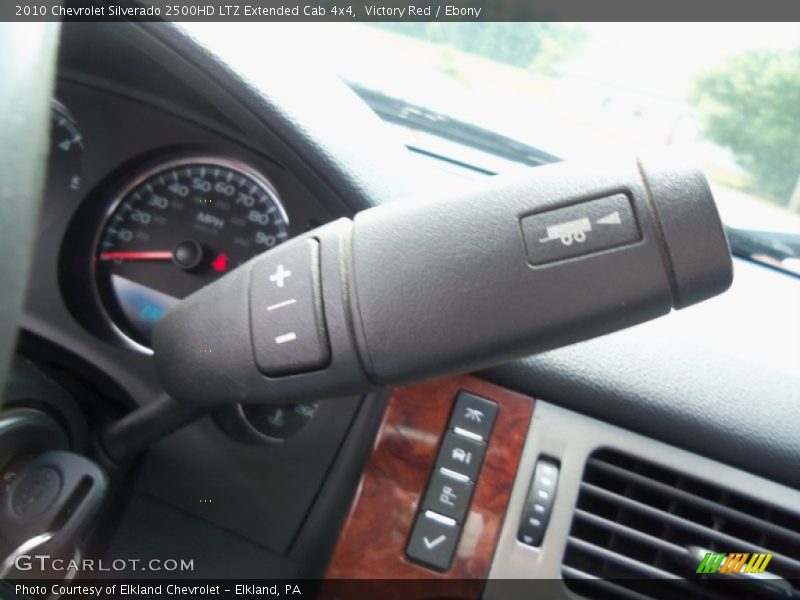 Victory Red / Ebony 2010 Chevrolet Silverado 2500HD LTZ Extended Cab 4x4