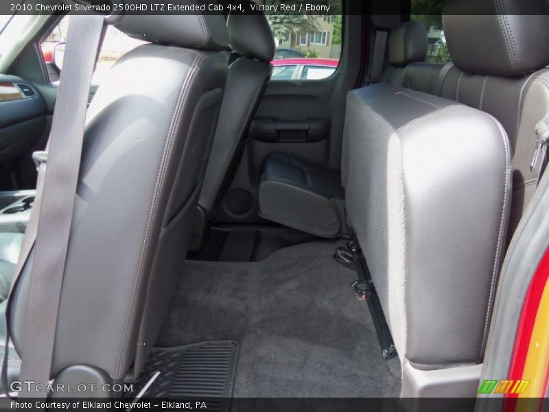 Victory Red / Ebony 2010 Chevrolet Silverado 2500HD LTZ Extended Cab 4x4