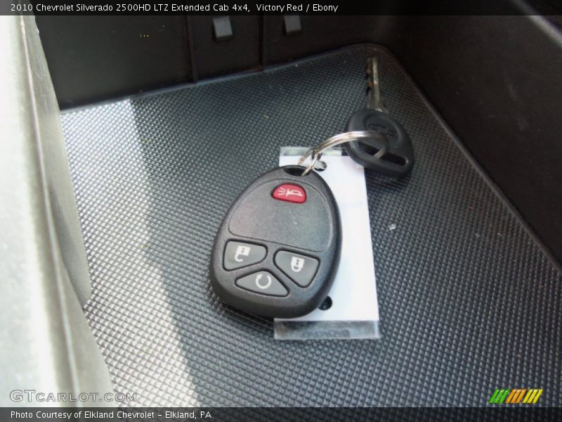 Keys of 2010 Silverado 2500HD LTZ Extended Cab 4x4
