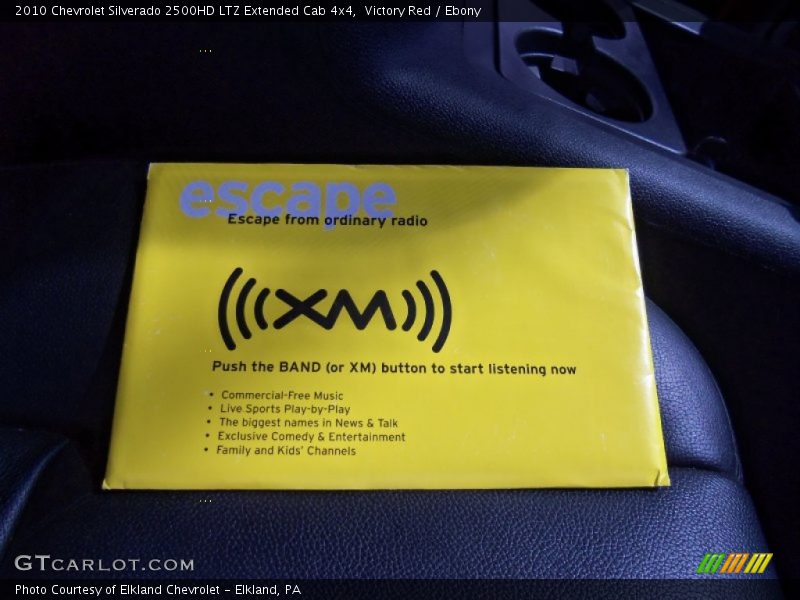 Victory Red / Ebony 2010 Chevrolet Silverado 2500HD LTZ Extended Cab 4x4