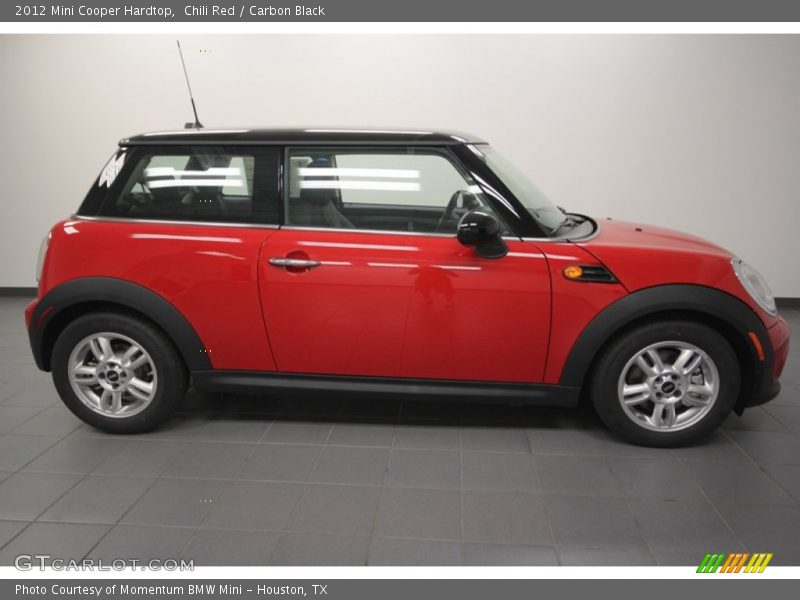 Chili Red / Carbon Black 2012 Mini Cooper Hardtop