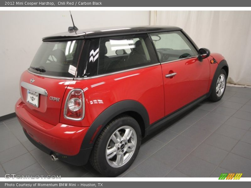 Chili Red / Carbon Black 2012 Mini Cooper Hardtop