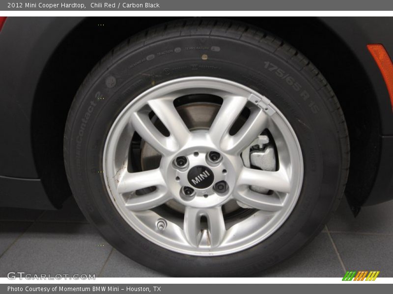 Chili Red / Carbon Black 2012 Mini Cooper Hardtop