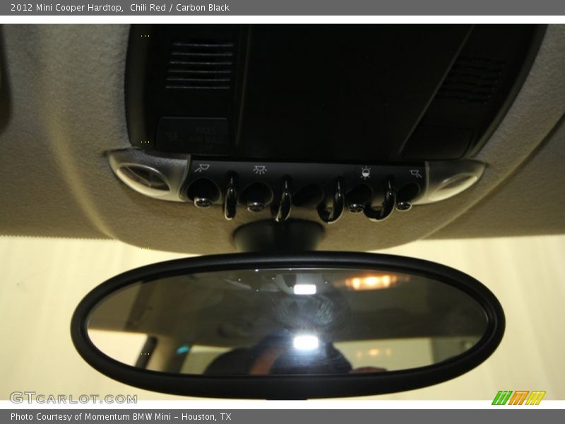 Chili Red / Carbon Black 2012 Mini Cooper Hardtop