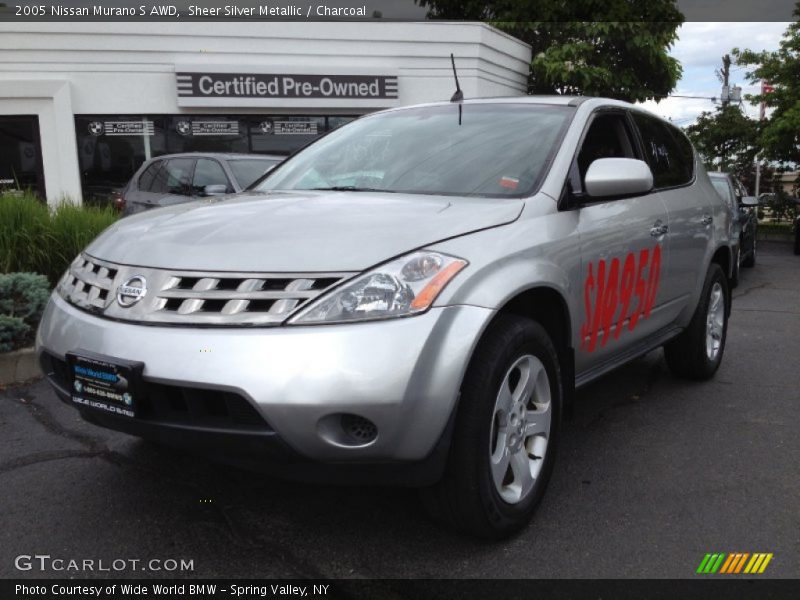 Sheer Silver Metallic / Charcoal 2005 Nissan Murano S AWD
