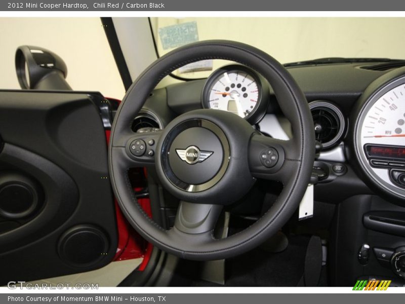 Chili Red / Carbon Black 2012 Mini Cooper Hardtop