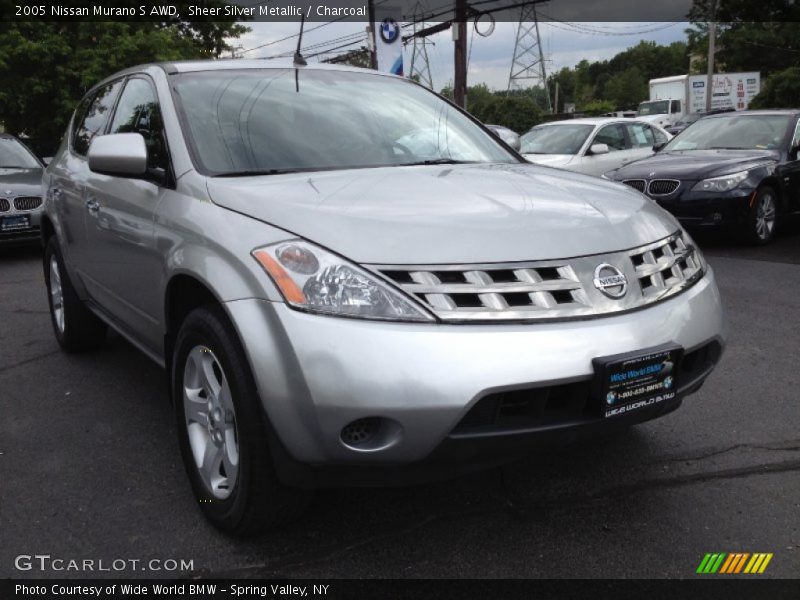 Sheer Silver Metallic / Charcoal 2005 Nissan Murano S AWD