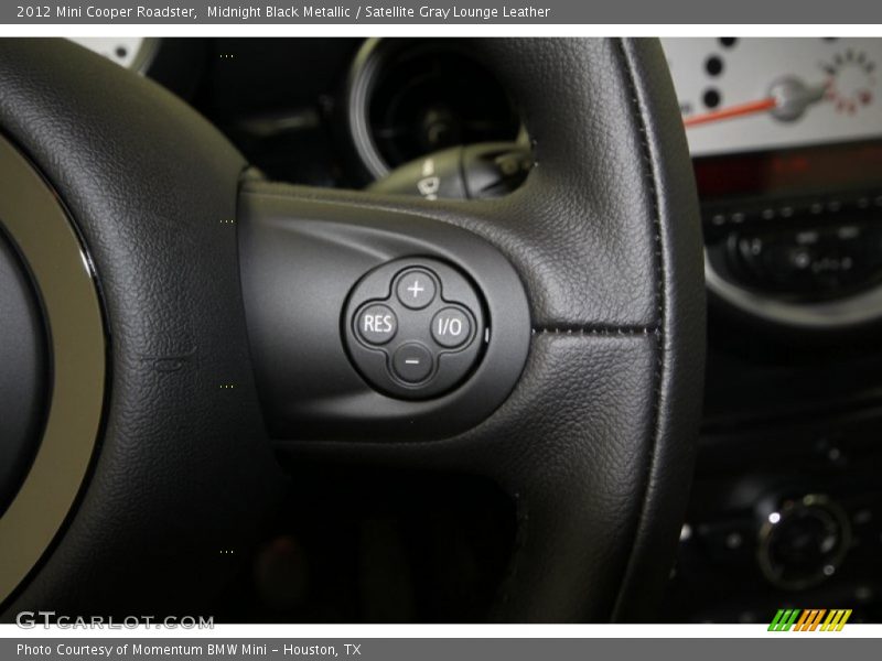 Controls of 2012 Cooper Roadster