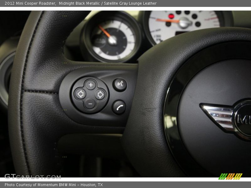 Controls of 2012 Cooper Roadster