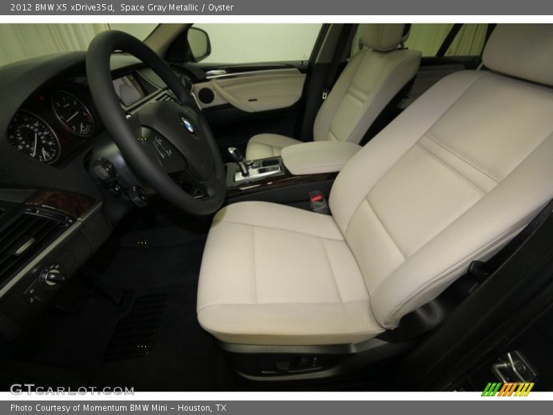 Space Gray Metallic / Oyster 2012 BMW X5 xDrive35d