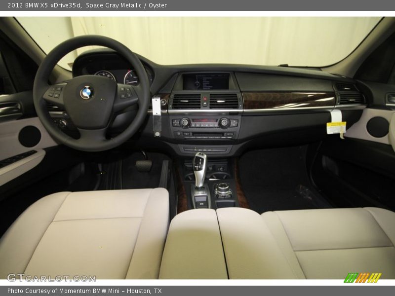 Space Gray Metallic / Oyster 2012 BMW X5 xDrive35d
