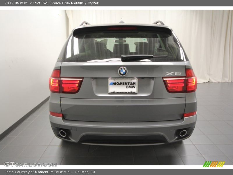 Space Gray Metallic / Oyster 2012 BMW X5 xDrive35d