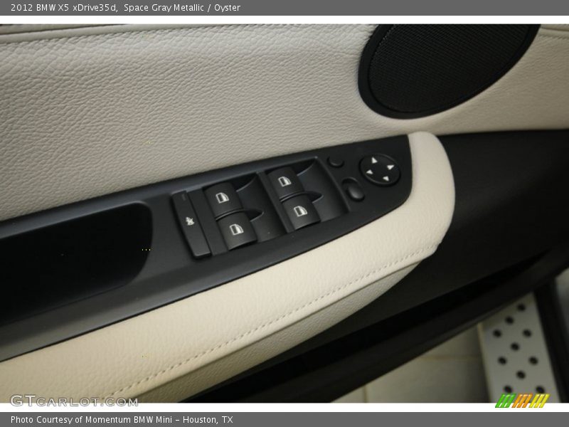 Space Gray Metallic / Oyster 2012 BMW X5 xDrive35d