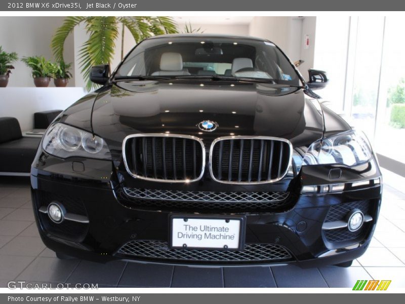 Jet Black / Oyster 2012 BMW X6 xDrive35i