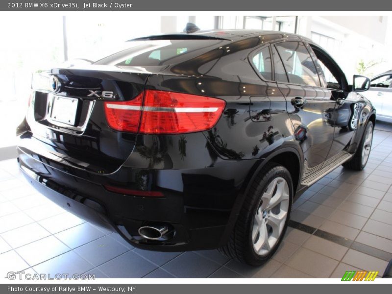 Jet Black / Oyster 2012 BMW X6 xDrive35i