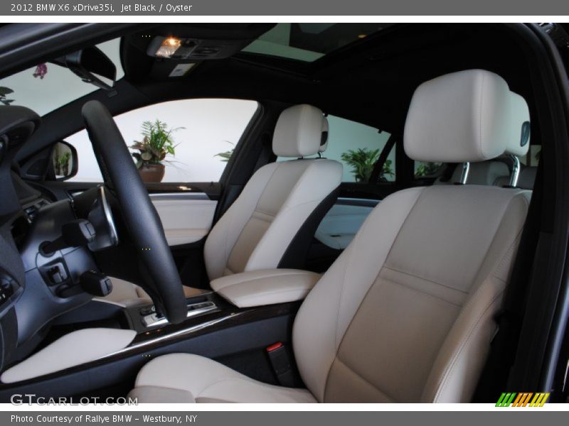 Jet Black / Oyster 2012 BMW X6 xDrive35i