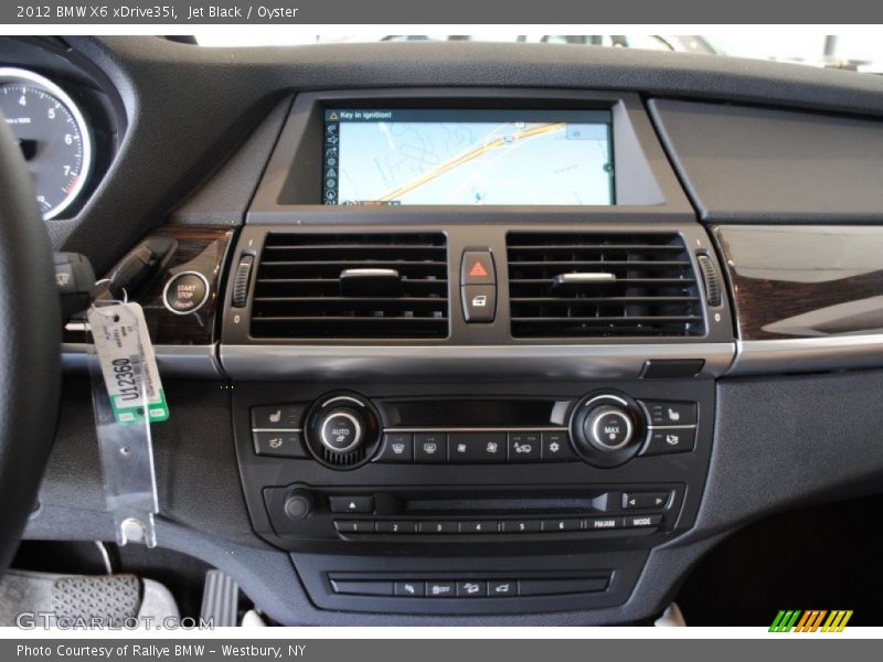 Jet Black / Oyster 2012 BMW X6 xDrive35i