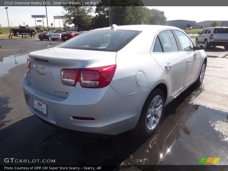 Silver Ice Metallic / Jet Black 2013 Chevrolet Malibu ECO