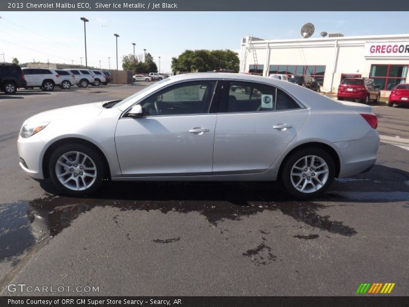 Silver Ice Metallic / Jet Black 2013 Chevrolet Malibu ECO
