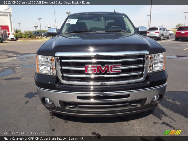Onyx Black / Ebony 2012 GMC Sierra 1500 SLE Extended Cab