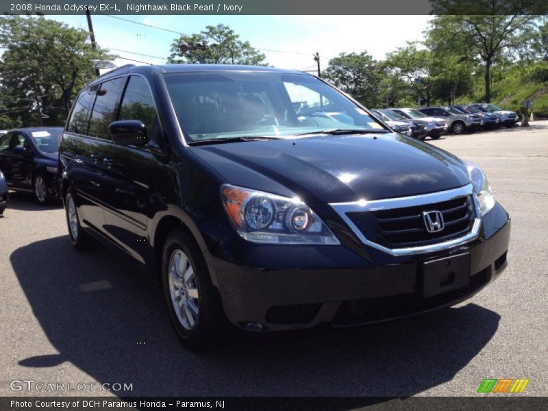 Nighthawk Black Pearl / Ivory 2008 Honda Odyssey EX-L