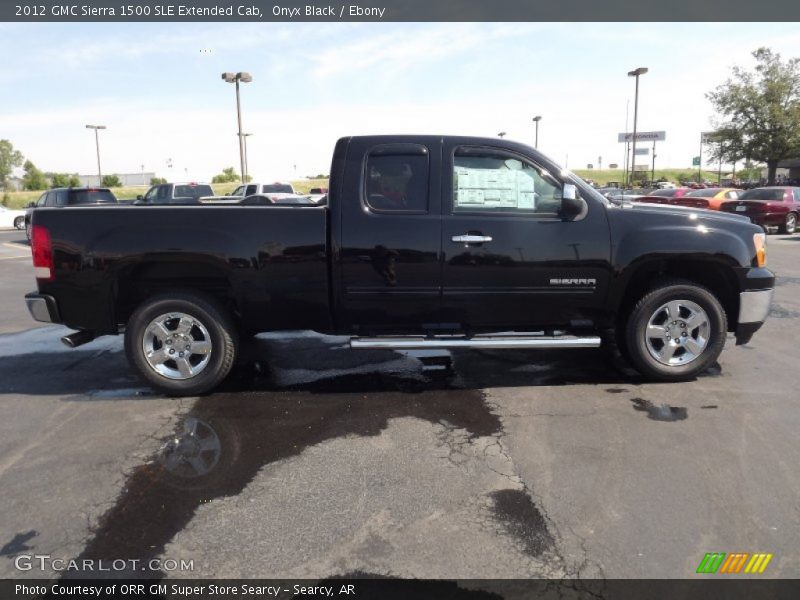 Onyx Black / Ebony 2012 GMC Sierra 1500 SLE Extended Cab