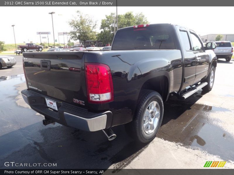 Onyx Black / Ebony 2012 GMC Sierra 1500 SLE Extended Cab