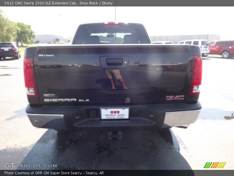 Onyx Black / Ebony 2012 GMC Sierra 1500 SLE Extended Cab