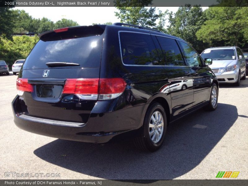 Nighthawk Black Pearl / Ivory 2008 Honda Odyssey EX-L