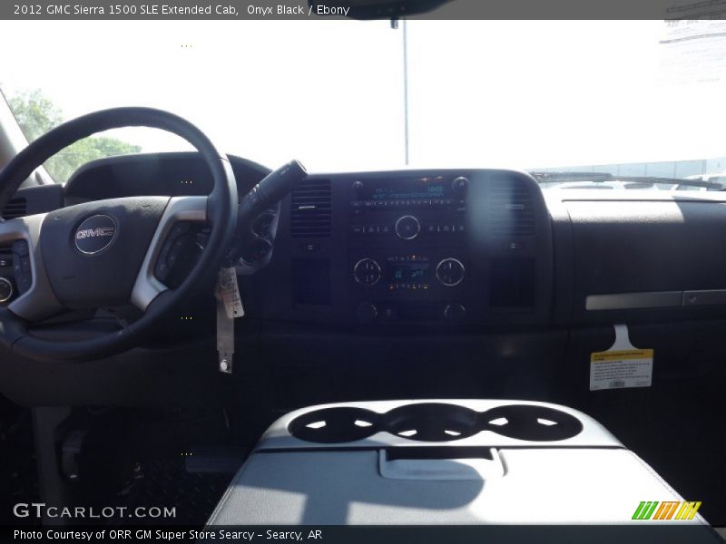 Onyx Black / Ebony 2012 GMC Sierra 1500 SLE Extended Cab