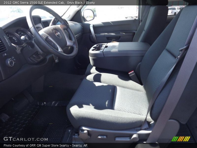 Onyx Black / Ebony 2012 GMC Sierra 1500 SLE Extended Cab