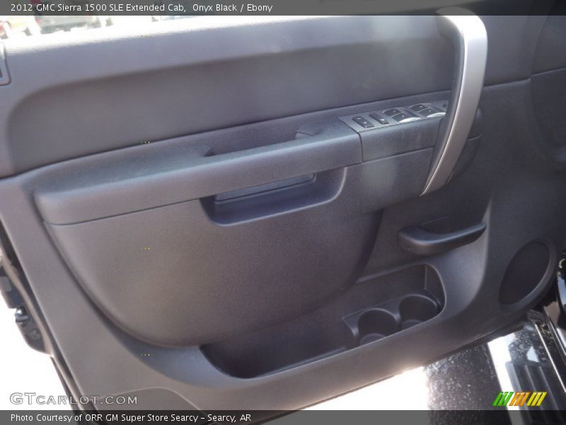 Onyx Black / Ebony 2012 GMC Sierra 1500 SLE Extended Cab