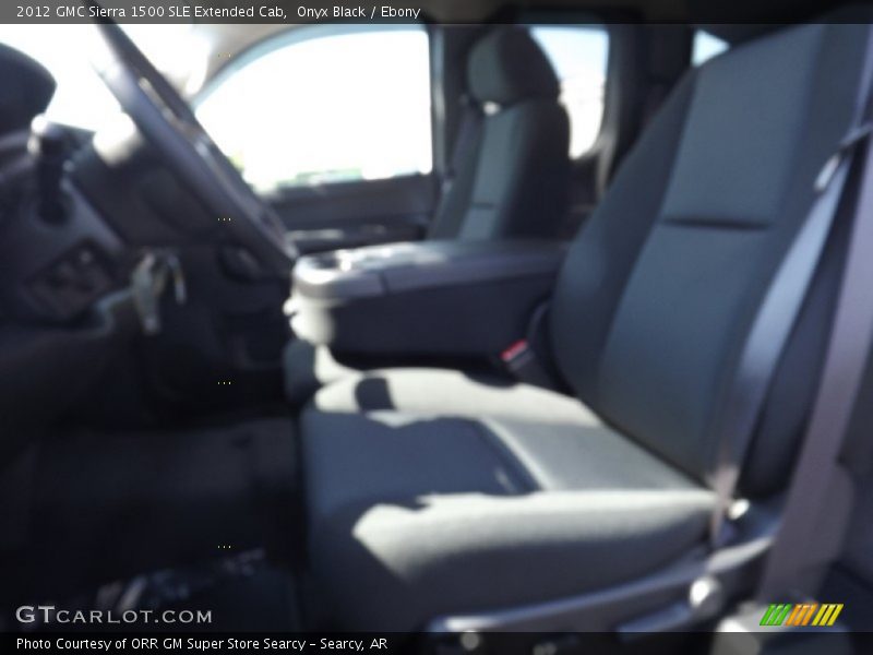 Onyx Black / Ebony 2012 GMC Sierra 1500 SLE Extended Cab
