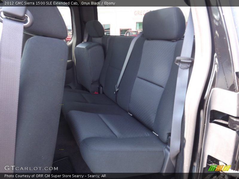 Onyx Black / Ebony 2012 GMC Sierra 1500 SLE Extended Cab