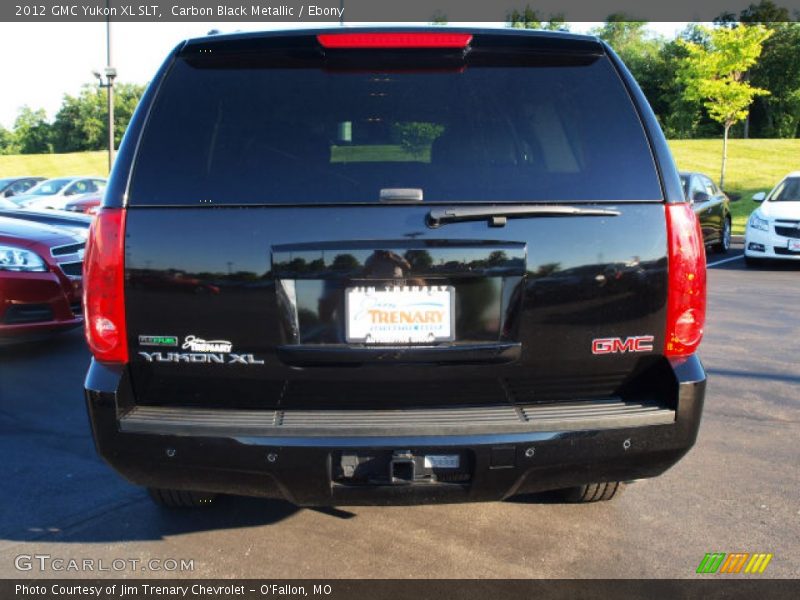 Carbon Black Metallic / Ebony 2012 GMC Yukon XL SLT