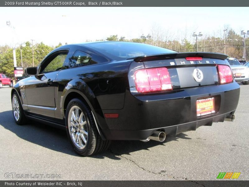  2009 Mustang Shelby GT500KR Coupe Black