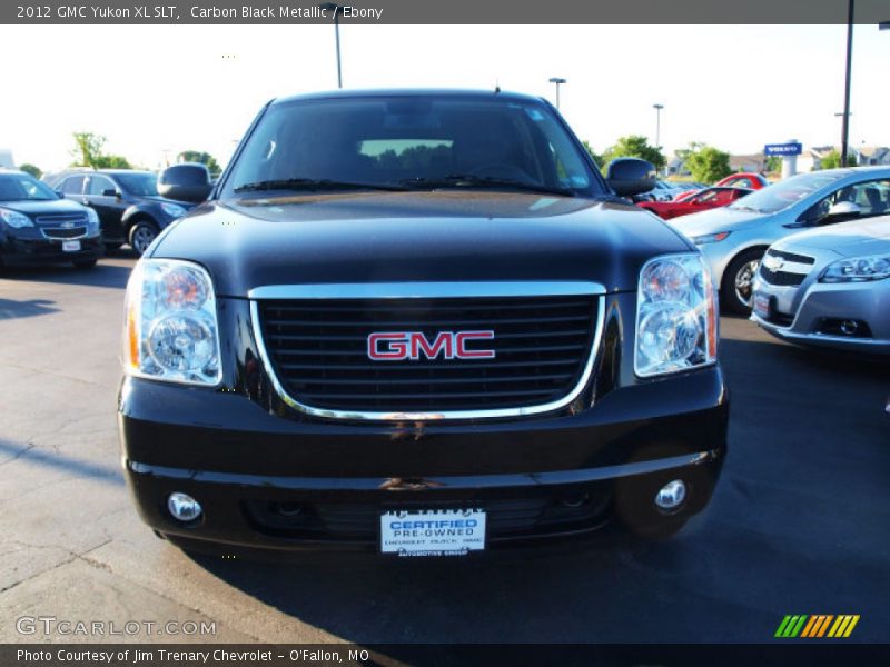 Carbon Black Metallic / Ebony 2012 GMC Yukon XL SLT