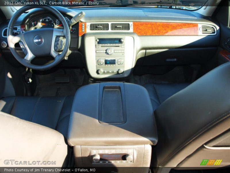 Carbon Black Metallic / Ebony 2012 GMC Yukon XL SLT
