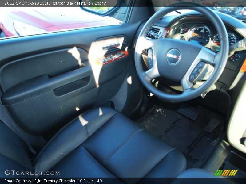 Carbon Black Metallic / Ebony 2012 GMC Yukon XL SLT