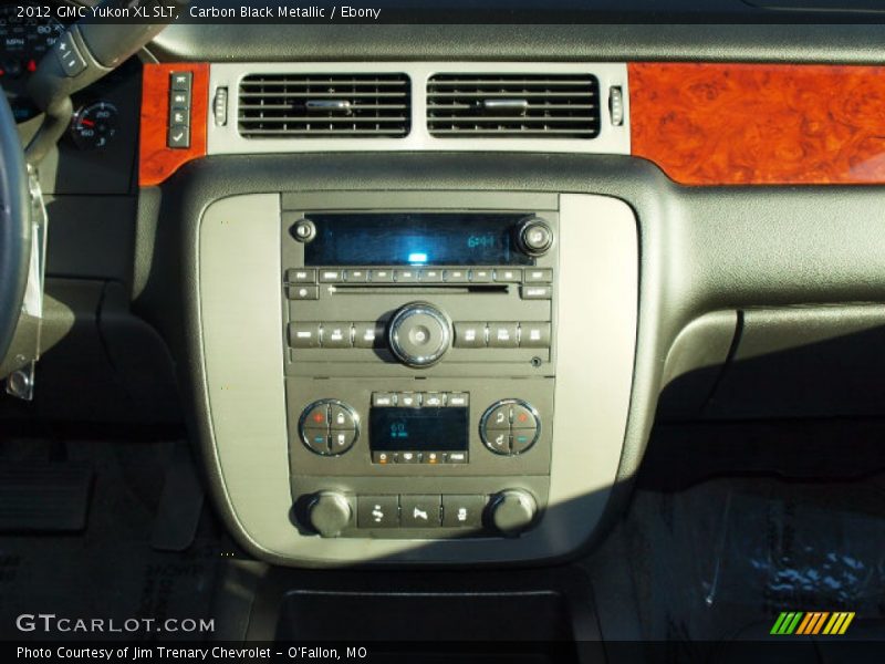 Carbon Black Metallic / Ebony 2012 GMC Yukon XL SLT
