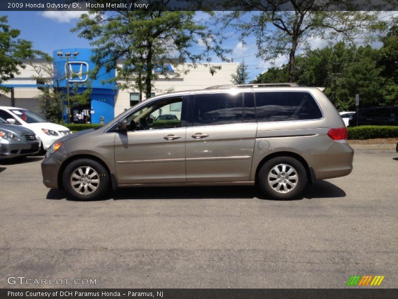 Mocha Metallic / Ivory 2009 Honda Odyssey EX