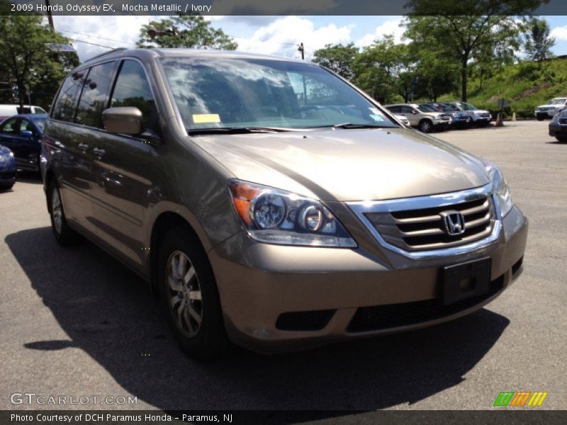 Mocha Metallic / Ivory 2009 Honda Odyssey EX