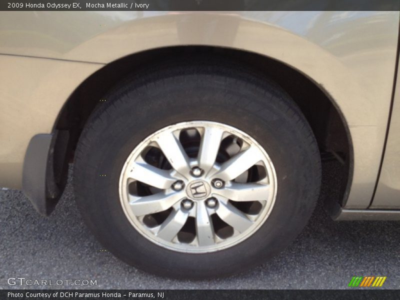 Mocha Metallic / Ivory 2009 Honda Odyssey EX