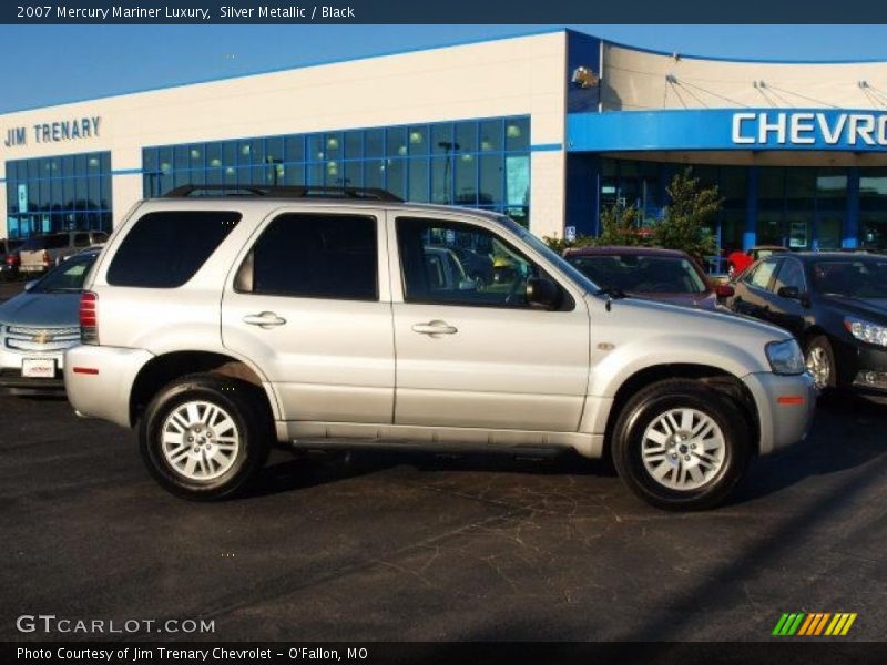 Silver Metallic / Black 2007 Mercury Mariner Luxury